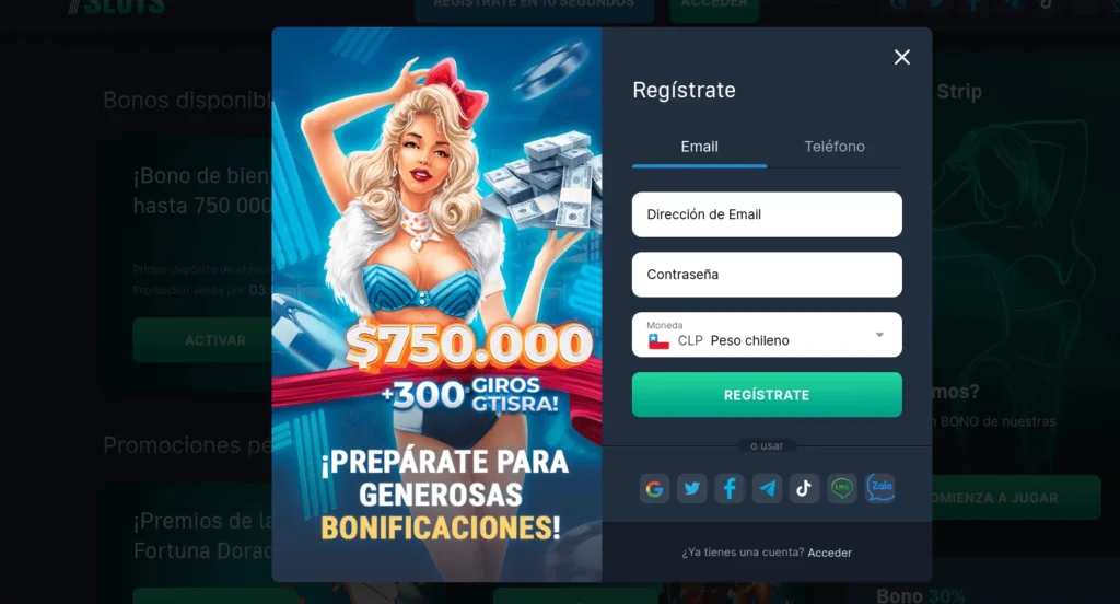 Casino 7Slots Registrate